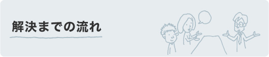 交通事故で困ったら 解決までの流れ